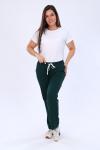 Женские брюки 11235 Зеленый