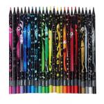 Цветные карандаши 24 цвета MAPED Color"Peps Black Monster, пластиковые"