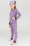Детская пижама с брюками Сладкий сон Мыши на кофейном