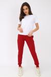 Женские брюки 22206 Красный