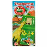 Электронная логическая игра динозавр, кор.12,5*6,5*2,5 см. ИГРАЕМ ВМЕСТЕ