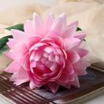 Цветы искусственные "Бегония" премиум, 14х60 см, розовый