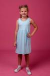 Платье для девочки 11710 Голубой