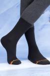 Детские носки высокие термо 400T-035 Черный