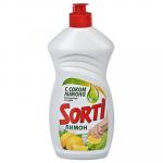 Средство для мытья посуды SORTi Лимон, п/б, 450г