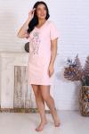 Женская ночная сорочка 42018 Розовый