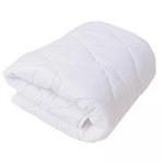 Одеяло 140х205 стеганое, кант, 300-350гр/м2 (холлофайбер/микрофибра) белый