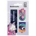 Закладки магнитные для книг, 3 шт., MESHU "Catbox"