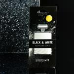 Ароматизатор Sapfire картонный подвесной Black&amp;White, парфюмерная композиция №7 SAT-4000