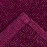 Полотенце махровое "Этель" 30х30 см, цвет тёмно-фиолетовый, 100% хлопок, 340 г/м2