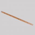 Метр деревянный, 100 см, с клеймом, ГОСТ, толщина 9 мм