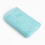 Полотенце махровое "Этель" 30х30 см, цвет голубой, 100% хлопок, 340 г/м2