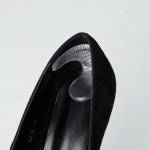 Пяткоудерживатели для обуви, с подпяточником, на клеевой основе, силиконовые, 9 * 6,8 см, пара, цвет прозрачный