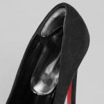 Пяткоудерживатели для обуви, с подпяточником, на клеевой основе, силиконовые, 14 * 8,5 см, пара, цвет прозрачный