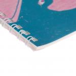 Альбом для рисования A4, 24 листа на гребне "Краски", обложка мелованный картон, блок 100 г/м2