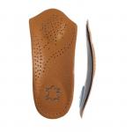 Полустельки для обуви, амортизирующие, дышащие, 37-38 р-р, пара, цвет коричневый