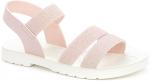 BETSY A св.розовый/белый текстиль/иск.кожа детские (для девочек) туфли открытые (В-Л 2023)