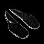 Подпяточники для обуви, с супинатором, на клеевой основе, силиконовые, 15,5 * 5,5 см, пара, цвет прозрачный