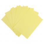 Бумага цветная А4 100л Calligrata Умеренный интенсив Желтый 80г/м2