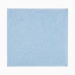 Полотенце махровое "Этель" 30х30 см, цвет светло-голубой, 100% хлопок, 340 г/м2