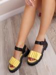 Модные летние сандалии на платформе/ Босоножки тренд (ZJ-L2043)