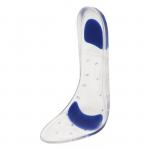 Стельки для обуви, с супинатором, универсальные, 39-40 р-р, пара, цвет прозрачный/синий