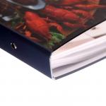 Книга для записи кулинарных рецептов А5, 80 листов на кольцах "Морепродукты", твёрдая обложка, цветные разделители, блок офсет