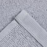 Полотенце махровое "Этель" 30х30 см, цвет светло-серый, 100% хлопок, 340 г/м2