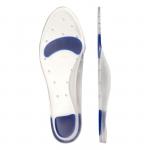 Стельки для обуви, с супинатором, универсальные, 41-42р-р, пара, цвет прозрачный/синий