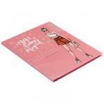 Дневник для 5-11 классов, "Модная девушка", твердая обложка 7БЦ, матовая ламинация, 48 листов