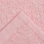 Полотенце махровое "Этель" 30х30 см, цвет светло-розовый, 100% хлопок, 340 г/м2