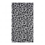 Полотенце махровое Этель "Leopard", цвет чёрный, 70х130 см, 100% хлопок, 420 гр/м2