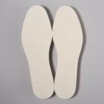 Стельки для обуви, универсальные, двухслойные, дышащие, 36-46 р-р, пара, цвет белый