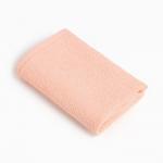 Полотенце махровое "Этель" 30х30 см, цвет персиковый, 100% хлопок, 340 г/м2