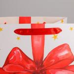 Квадратный пакет «For you», 30 * 30 * 30 см