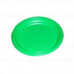 Тарелка d-205 зелёная ИнтроПластик