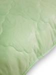 Подушка анатомическая с латексной крошкой, зеленая