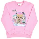 Свитшот LOL БЛЕСК футер розовый 128