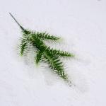 Декор «Веточка ели со снегом», набор 4 шт., размер 1 шт. — 24 * 13 * 2 см