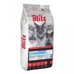 #(С)BLITZ Classic сух. корм д/стерилизованных кошек с Курицей 10 кг 15%