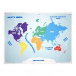 Игра-конструктор «Карта мира», 126 деталей