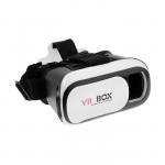 3D Очки виртуальной реальности LuazON VR 2, смартфоны до 6.5" (75х160мм), черно-белые"