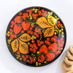 Коробка «Ягодка», большая, 12-13*9-10 см, хохлома