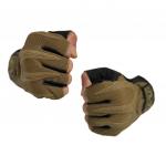 Тактические беспалые перчатки Mechanix M-Pact (койот/черные) M