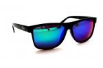 Распродажа солнцезащитные очки R 4099-1 черный матовый сине-зеленый