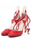 06-V-892 RED Туфли женские (натуральная замша) размер 36