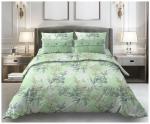 Комплект постельного белья 2-спальный, бязь "Комфорт" (Симфония, зеленый)