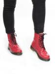 04-MB131-4 RED Ботинки зимние женские (натуральная кожа, натуральный мех) размер 37