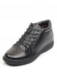 TYM927A BLACK Ботинки зимние мужские (искусственная кожа, искусственный мех) размер 40