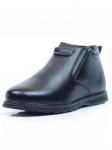 TYM9711A BLACK Ботинки зимние мужские (искусственная кожа, искусственный мех) размер 40